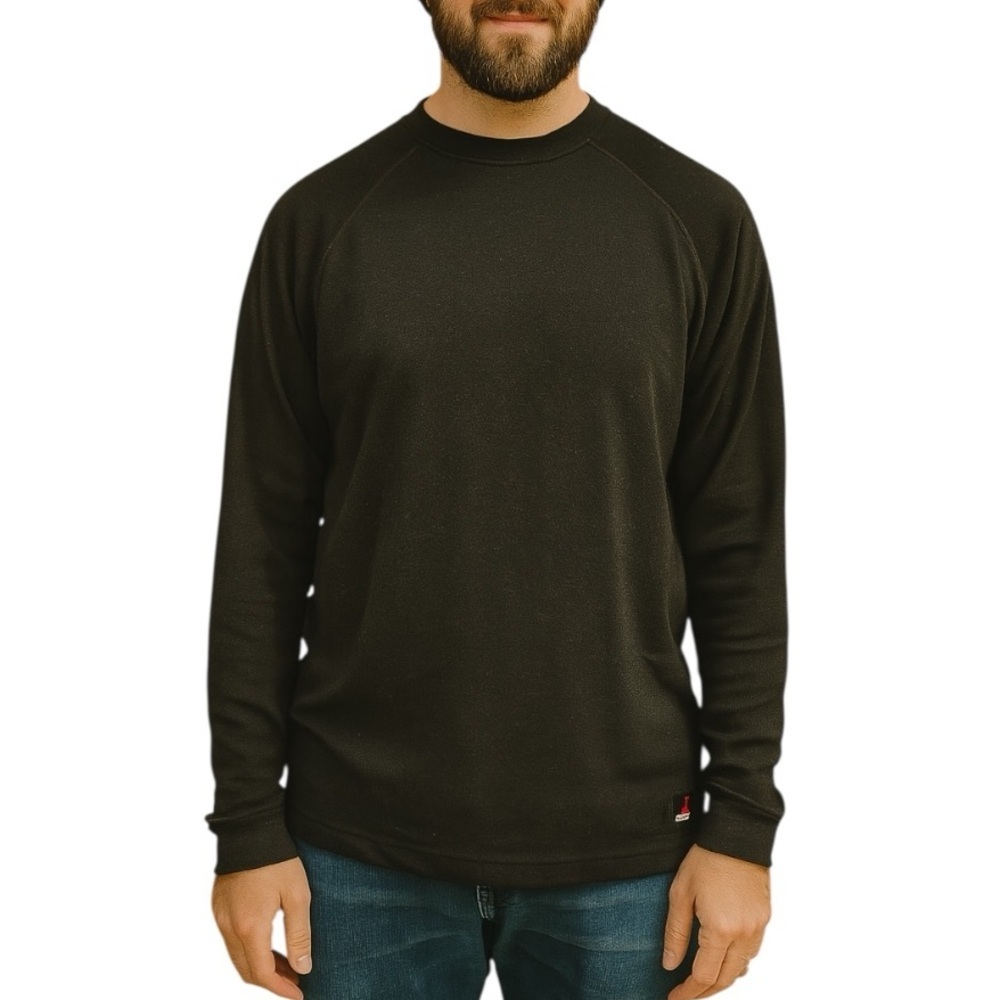 Men’s Redhead Large Long Sleeve Polartec Layering Shirt Outdoorsman - Picture 1 of 8